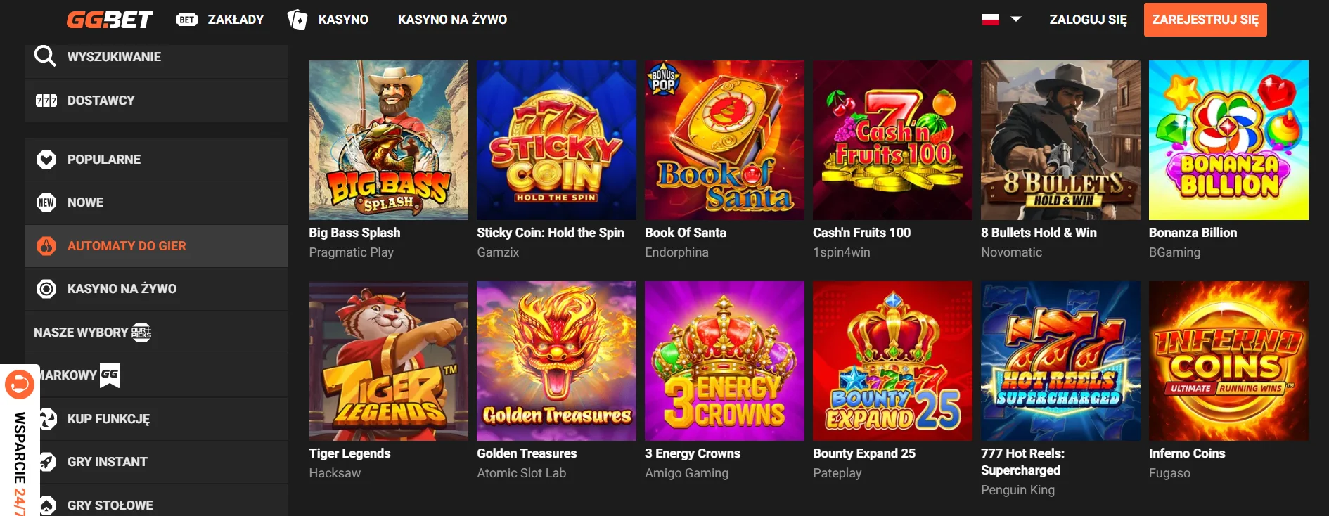 Casino Online GG Bet 